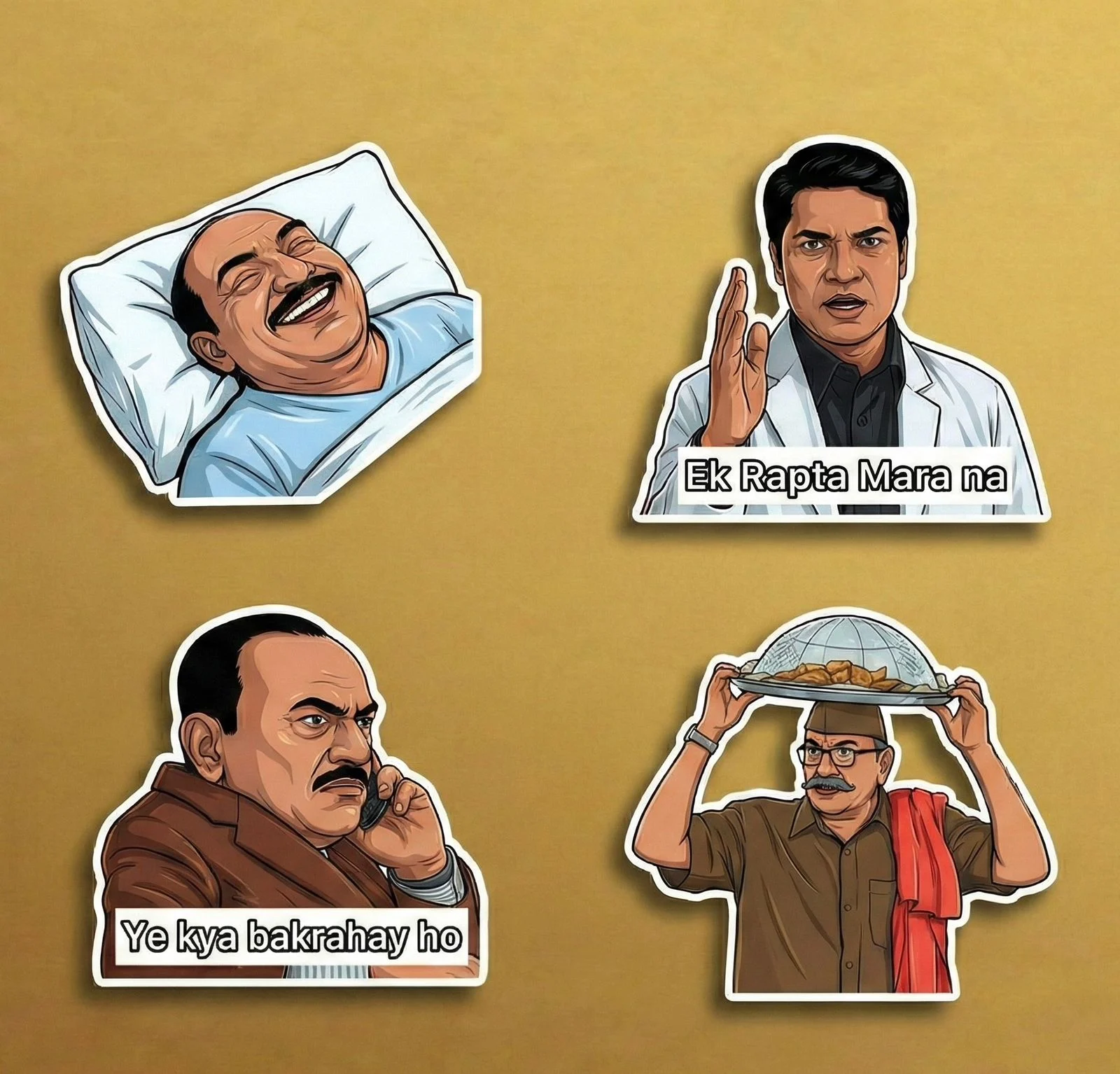 10/20/30 Pcs CID Meme Stickers Pack | Funny Decals 2