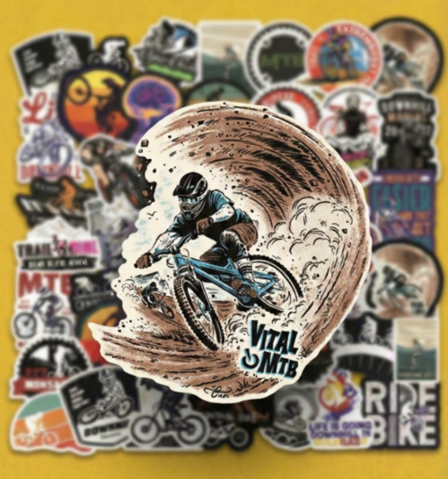10/20/30 Pcs Mountain Bike MTB Stickers 2