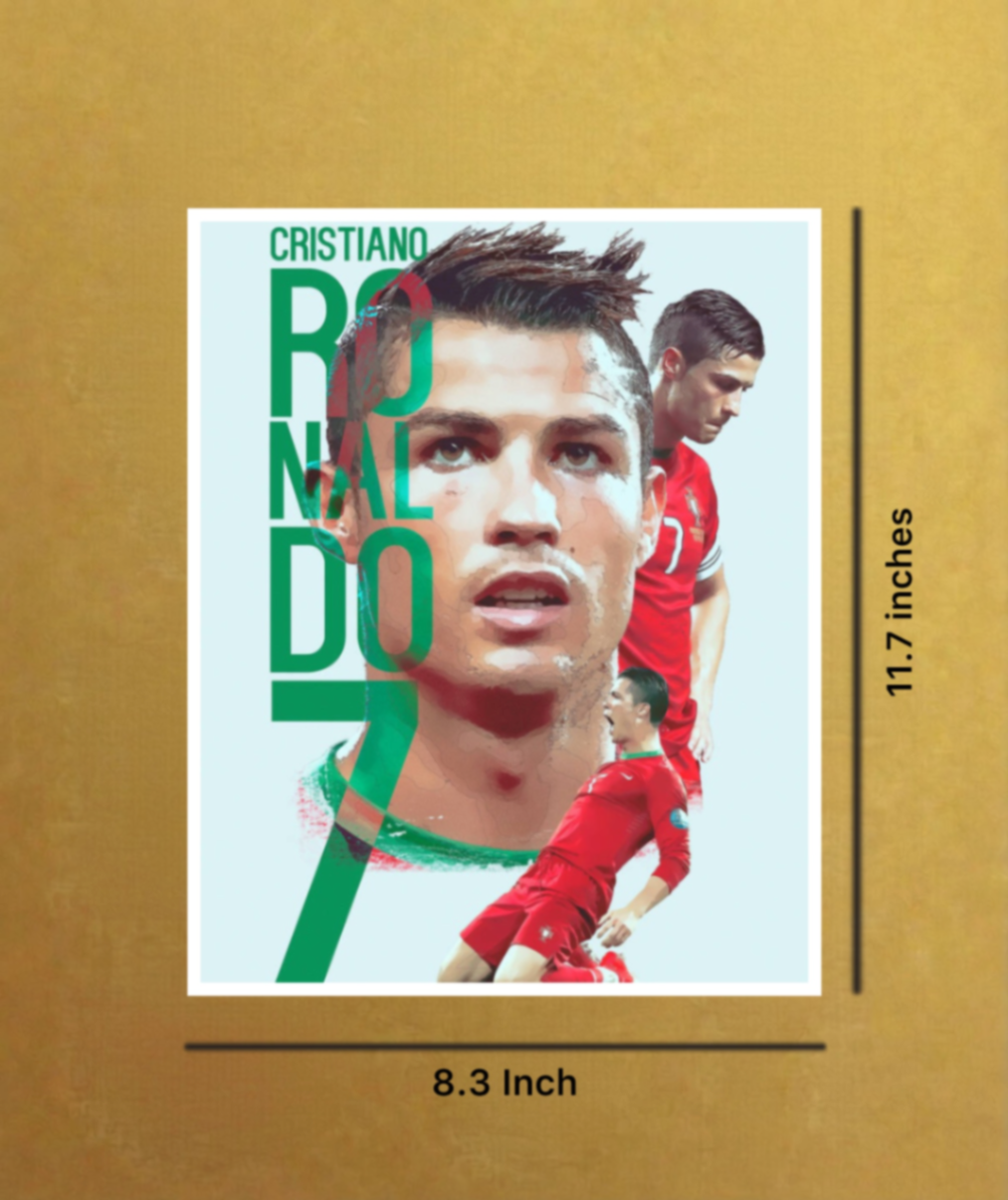 Cristiano Ronaldo Premium Self-Adhesive Posters 2