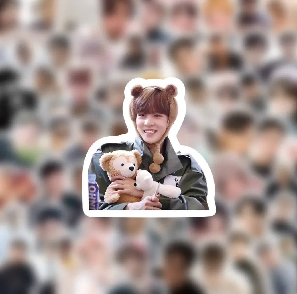 ATEEZ K-Pop Idol Premium Sticker Pack (100 Pcs) - Waterproof Decals for Laptops & Phones 2