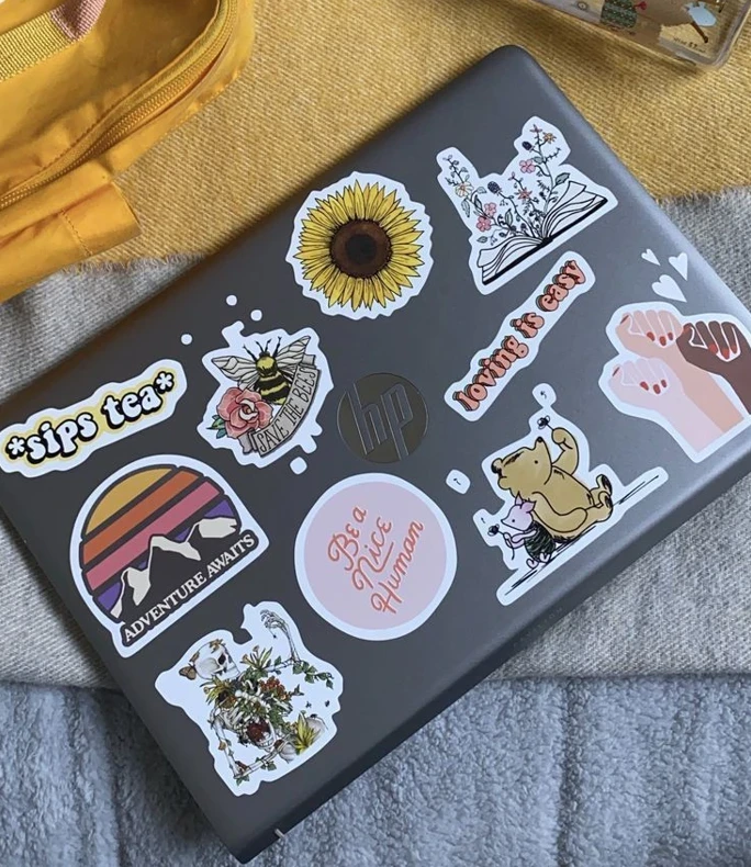 The Golden Sun Exclusive Laptop Stickers Pack