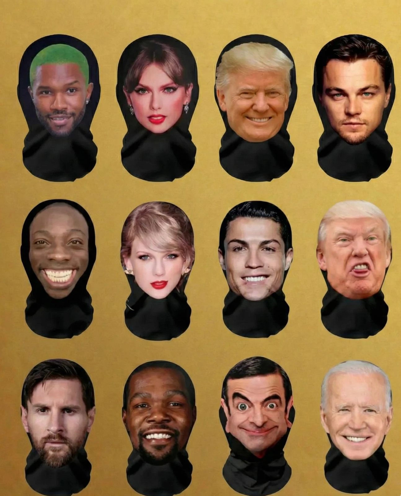 Cosplay 3D Printed Full Face Mask 2