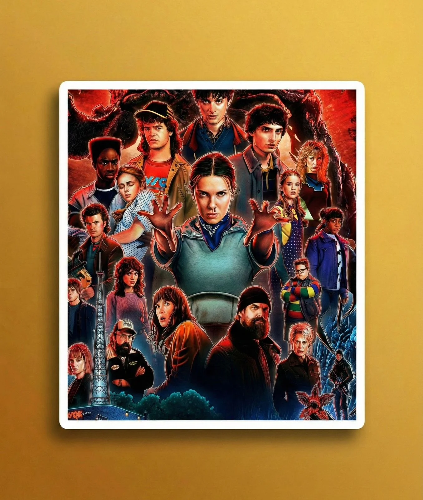 10/20/30 Pcs Stranger Things Ultimate Stickers Collection