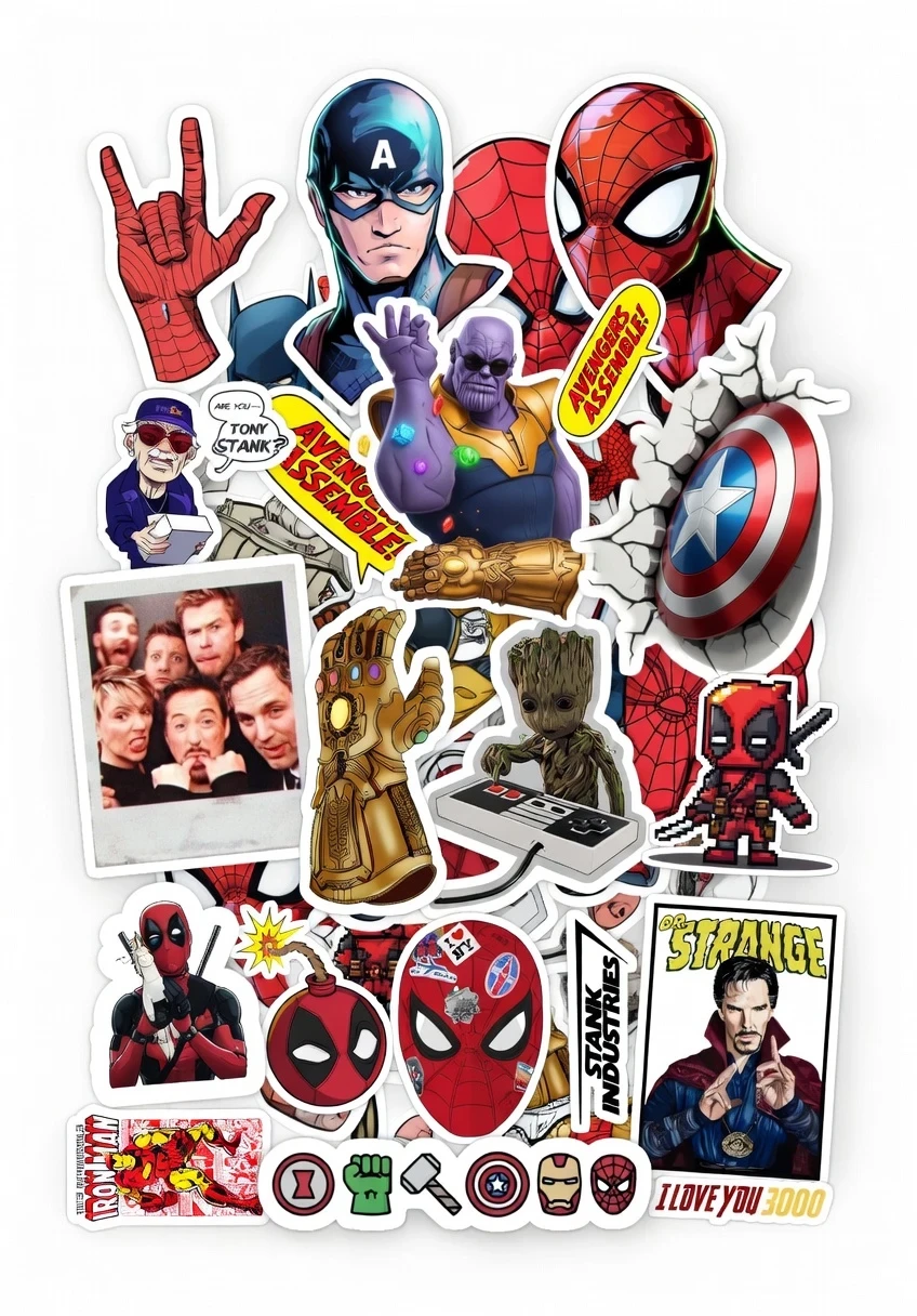 The Avengers Premium Stickers Pack