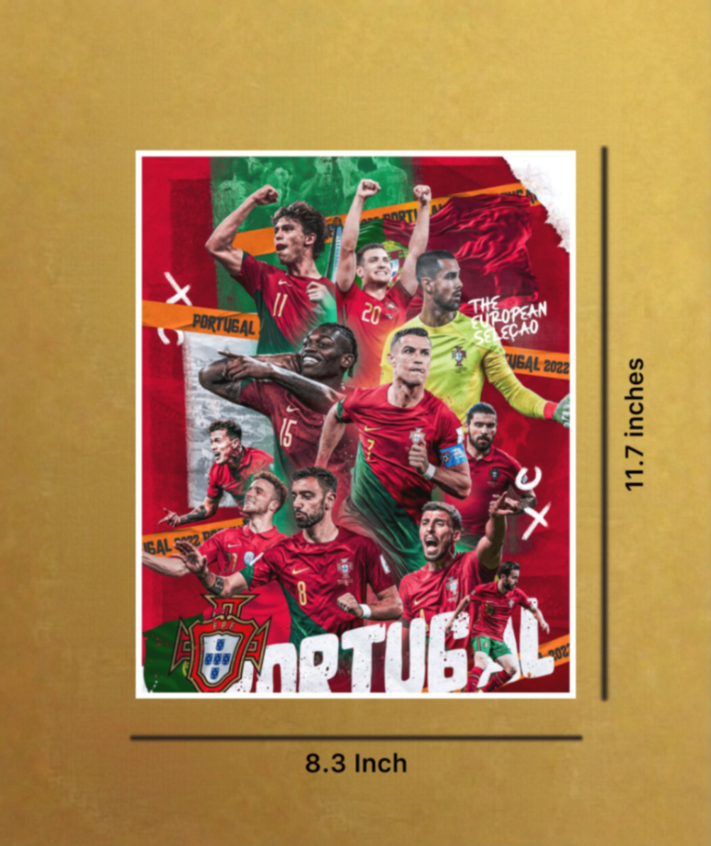 Cristiano Ronaldo Premium Self-Adhesive Posters 3