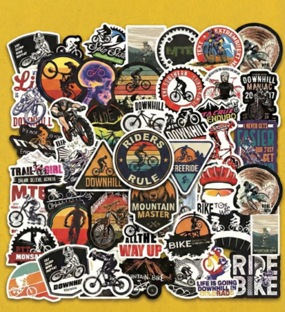 10/20/30 Pcs Mountain Bike MTB Stickers